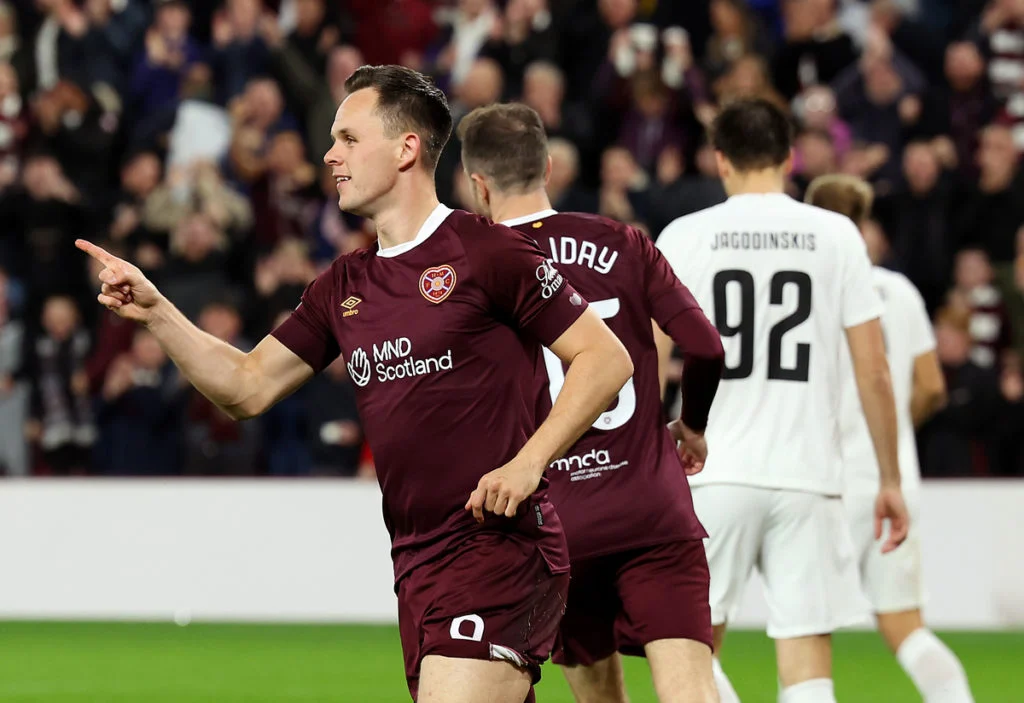 Lawrence Shankland Has Been Offered a Lucrative New Contract at Hearts Amid Interest From Rangers